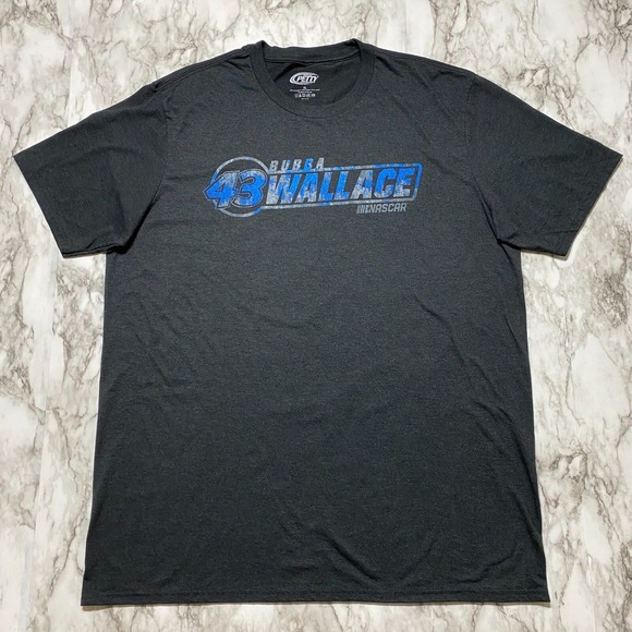 Other - Bubba Wallace #43 Nascar Richard‎ Petty Motorsports Mens T Shirt Dark Gray Sz XL